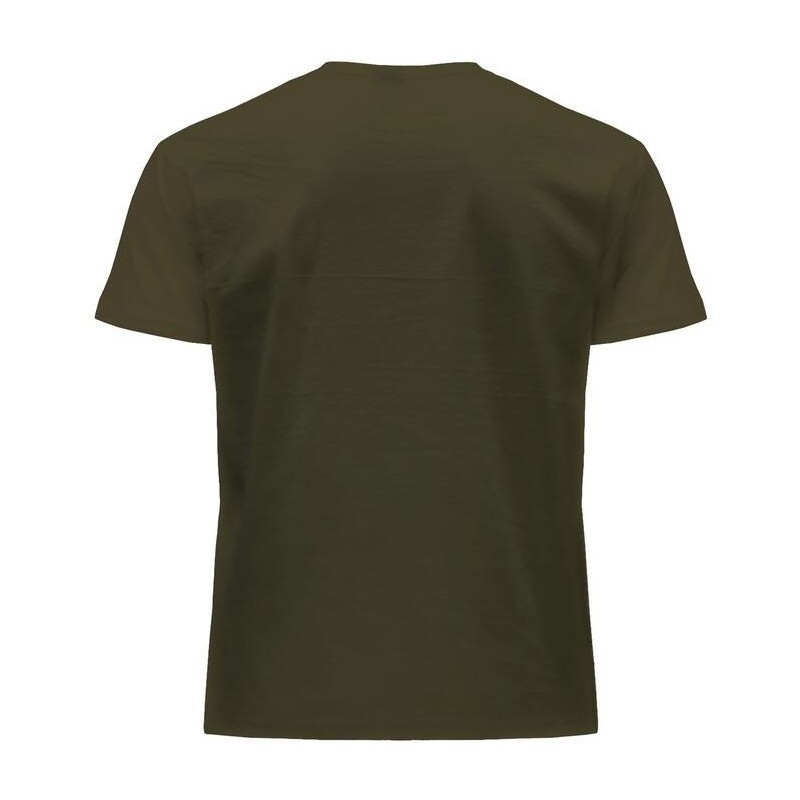 Tee-shirt col rond coupe droite manches courtes en coton pré-rétréci, 155 g/m²