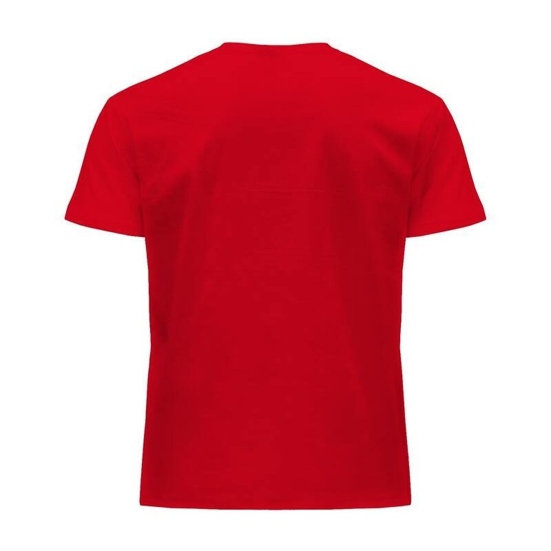 Tee-shirt col rond coupe droite manches courtes en coton pré-rétréci, 155 g/m²
