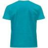 Tee-shirt col rond coupe droite manches courtes en coton pré-rétréci, 155 g/m²