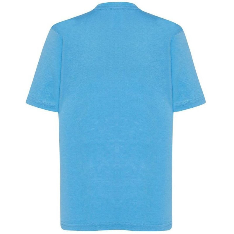T-shirt enfant col rond coupe droite manches courtes en coton pré-rétréci, 155 g/m²