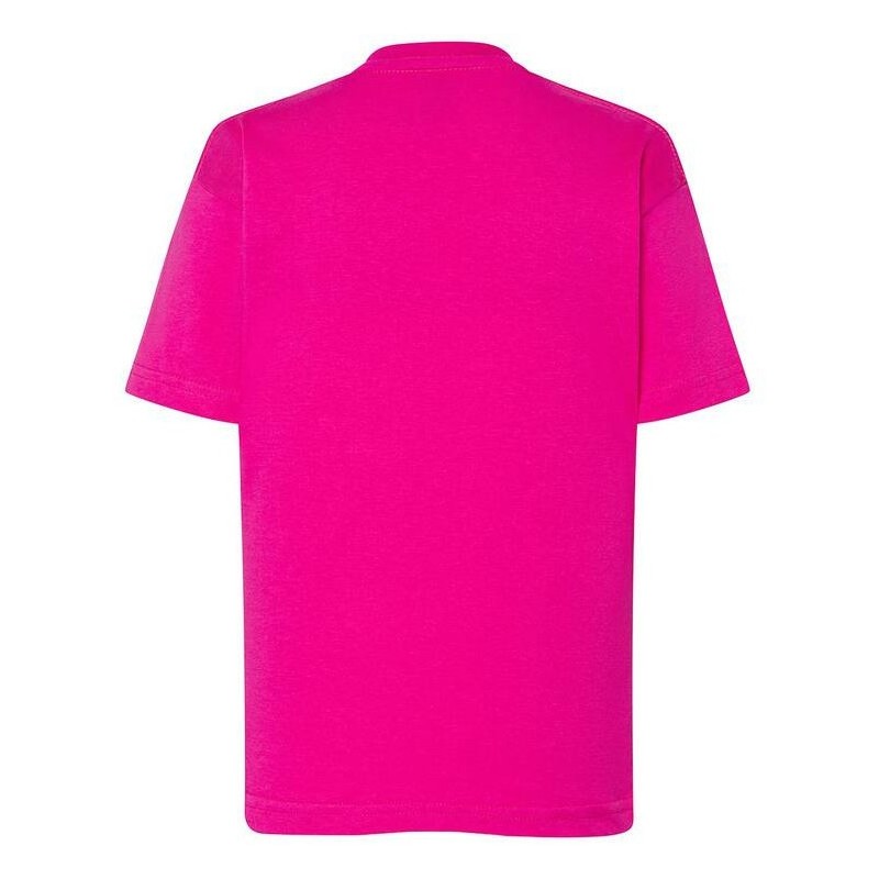 T-shirt enfant col rond coupe droite manches courtes en coton pré-rétréci, 155 g/m²