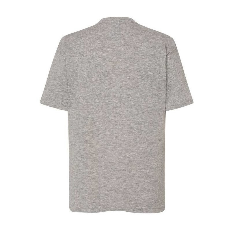 T-shirt enfant col rond coupe droite manches courtes en coton pré-rétréci, 155 g/m²