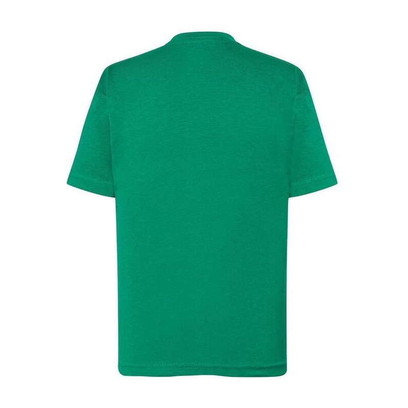 T-shirt enfant col rond coupe droite manches courtes en coton pré-rétréci, 155 g/m²