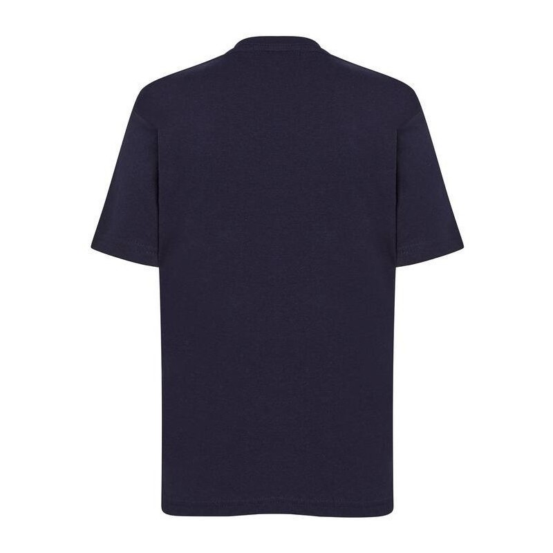 T-shirt enfant col rond coupe droite manches courtes en coton pré-rétréci, 155 g/m²