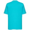 T-shirt enfant col rond coupe droite manches courtes en coton pré-rétréci, 155 g/m²