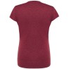 T-shirt femme col rond coupe droite manches courtes en coton pré-rétréci, 155 g/m²