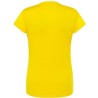 T-shirt femme col rond coupe droite manches courtes en coton pré-rétréci, 155 g/m²