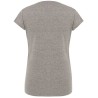 T-shirt femme col rond coupe droite manches courtes en coton pré-rétréci, 155 g/m²