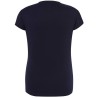 T-shirt femme col rond coupe droite manches courtes en coton pré-rétréci, 155 g/m²