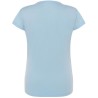 T-shirt femme col rond coupe droite manches courtes en coton pré-rétréci, 155 g/m²