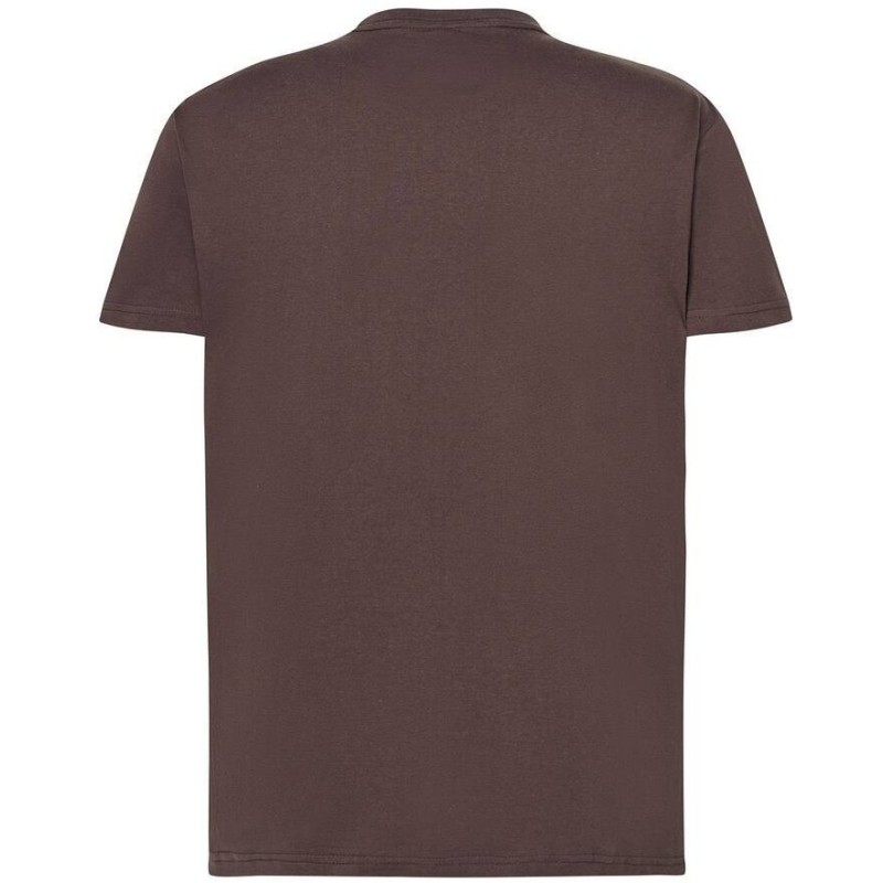 Tee-shirt col rond coupe droite manches courtes en coton pré-rétréci, 170 g/m²