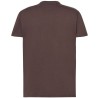 Tee-shirt col rond coupe droite manches courtes en coton pré-rétréci, 170 g/m²