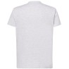 Tee-shirt col rond coupe droite manches courtes en coton ringspun, 190 g/m²