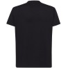 Tee-shirt col rond coupe droite manches courtes en coton ringspun, 190 g/m²