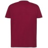 Tee-shirt col rond coupe droite manches courtes en coton ringspun, 190 g/m²