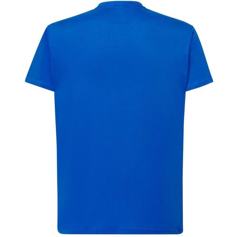 Tee-shirt col rond coupe droite manches courtes en coton ringspun, 190 g/m²