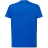 Tee-shirt col rond coupe droite manches courtes en coton ringspun, 190 g/m²