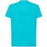 Tee-shirt col rond coupe droite manches courtes en coton ringspun, 190 g/m²