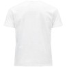 Tee-shirt col rond coupe droite manches courtes en coton ringspun, 190 g/m²