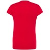 T-shirt femme col rond coupe cintrée manches courtes en coton ringspun, 170 g/m²