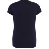 T-shirt femme col rond coupe cintrée manches courtes en coton ringspun, 170 g/m²