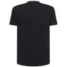 T-shirt col V manches courtes en coton doux lavé aux enzymes, 160 g/m²