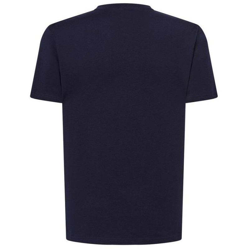 T-shirt col V manches courtes en coton doux lavé aux enzymes, 160 g/m²