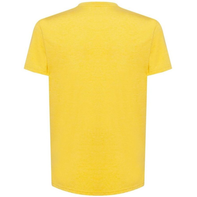 T-shirt col V manches courtes en coton doux lavé aux enzymes, 160 g/m²