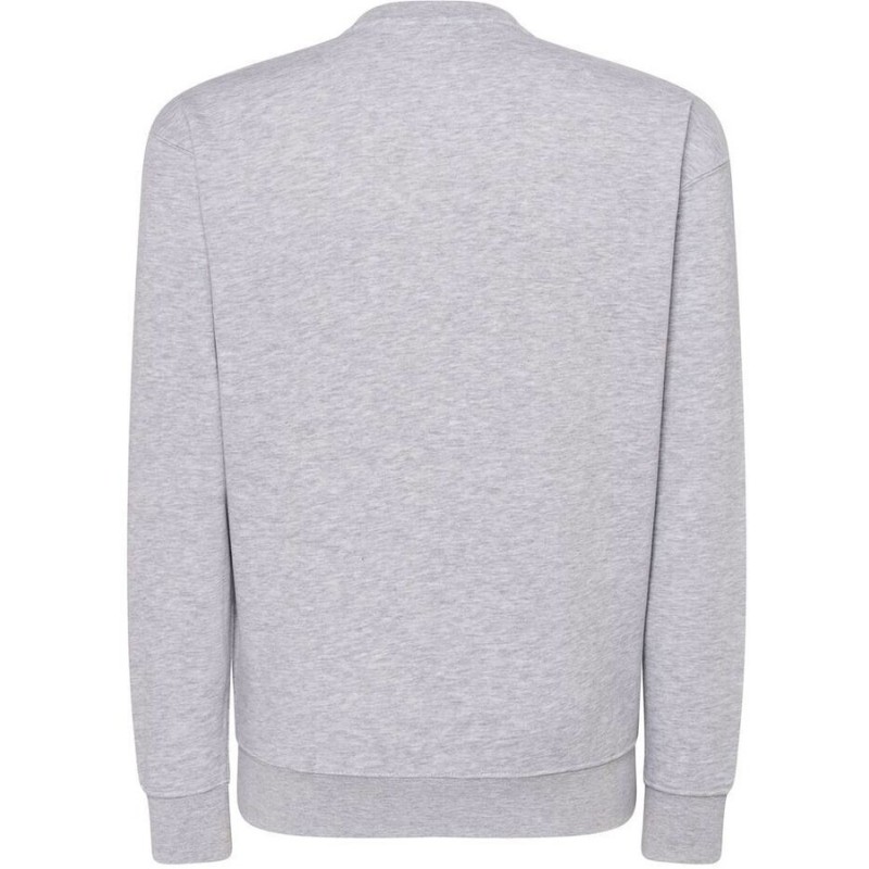 Sweat unisexe col rond, intérieur gratté, en polyester et coton, 290 g/m²
