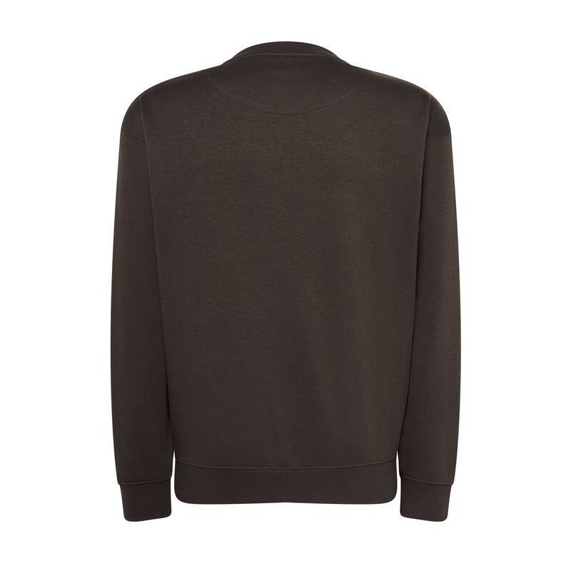 Sweat unisexe col rond, intérieur gratté, en polyester et coton, 290 g/m²
