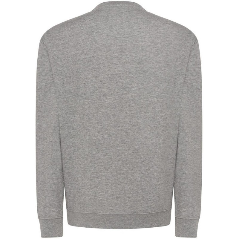 Sweat unisexe col rond, intérieur gratté, en polyester et coton, 290 g/m²