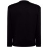 Sweat set in col rond double piqûre et bords côtes en polycoton, 275 g/m²