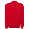 Sweat set in col rond double piqûre et bords côtes en polycoton, 275 g/m²