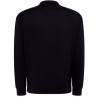Sweat set in col rond double piqûre et bords côtes en polycoton, 275 g/m²
