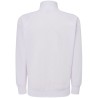 Sweat grand zip sans capuche, intérieur gratté, poches latérales, 290 g/m²
