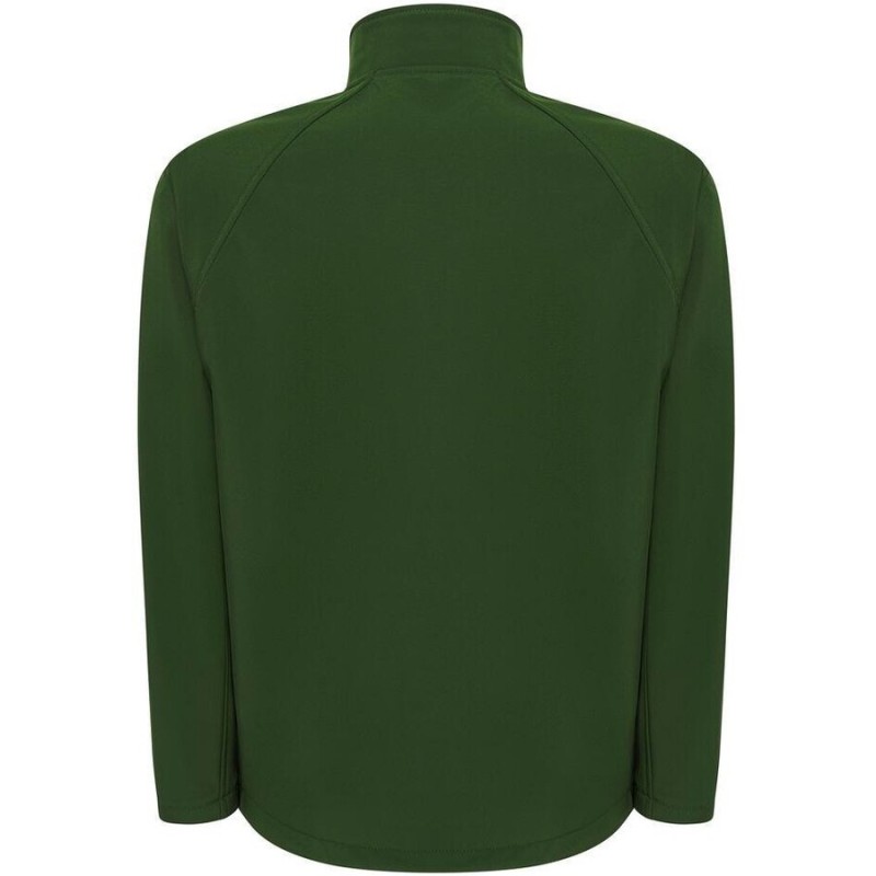 Veste softshell homme zippée 3 couches, doublure polaire avec stoppers, 300 g/m²