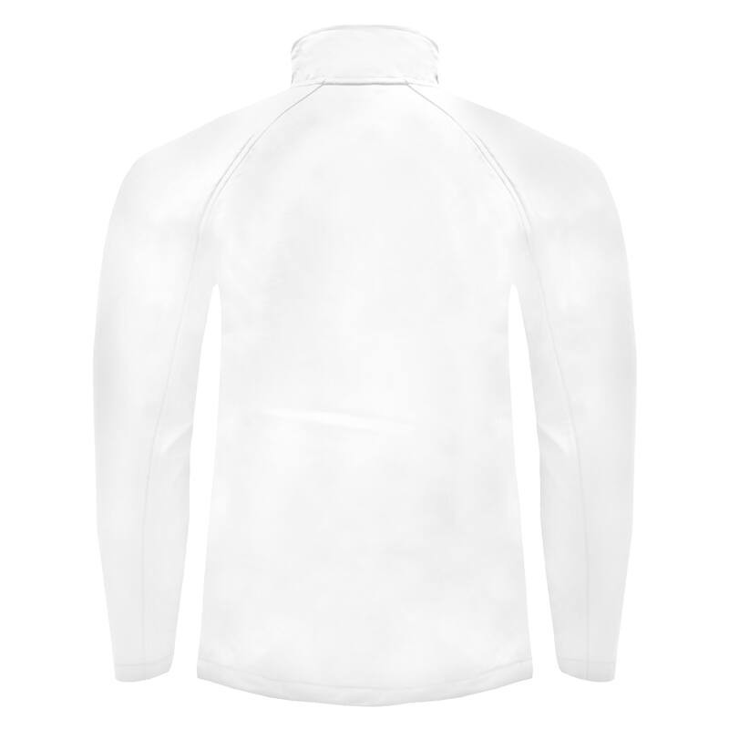Veste softshell homme zippée 3 couches, doublure polaire avec stoppers, 300 g/m²