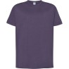 Tee-shirt col rond coupe droite manches courtes en coton pré-rétréci, 155 g/m²