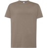 Tee-shirt col rond coupe droite manches courtes en coton pré-rétréci, 155 g/m²