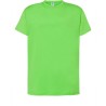 Tee-shirt col rond coupe droite manches courtes en coton pré-rétréci, 155 g/m²