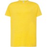 Tee-shirt col rond coupe droite manches courtes en coton pré-rétréci, 155 g/m²
