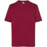 T-shirt enfant col rond coupe droite manches courtes en coton pré-rétréci, 155 g/m²