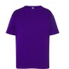 T-shirt enfant col rond coupe droite manches courtes en coton pré-rétréci, 155 g/m²