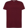 Tee-shirt col rond coupe droite manches courtes en coton pré-rétréci, 170 g/m²