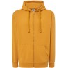 Sweat capuche zippé unisexe, cordon de serrage ton sur ton, 290 g/m²