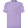 Polo homme maille piquée, coupe droite, boutons ton sur ton, en coton, 200 g/m²