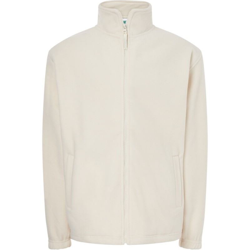 Veste polaire homme, fermeture grand zip, 2 poches zippées, 300 g/m²