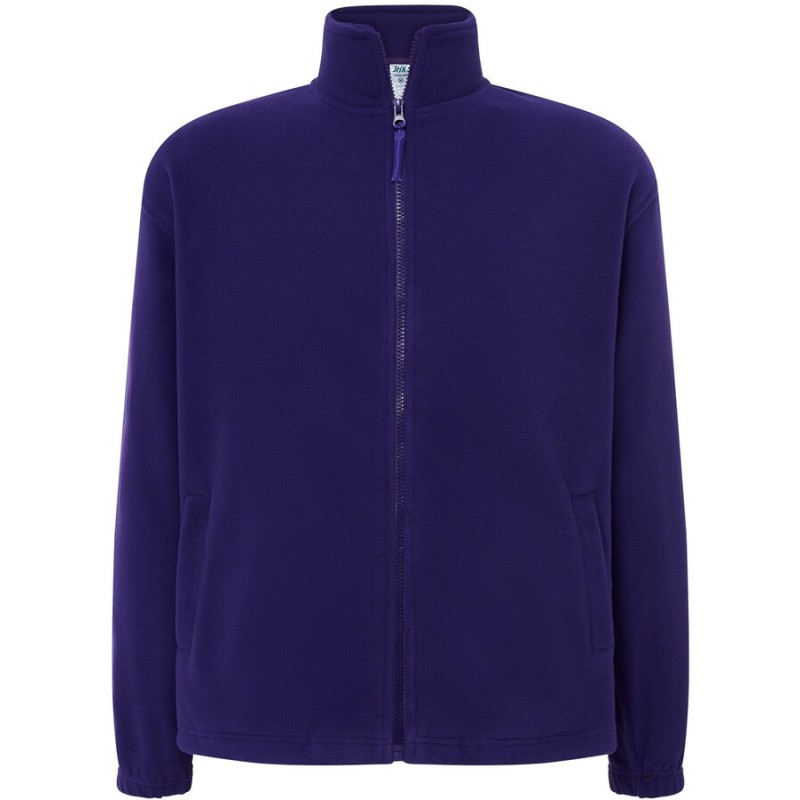Veste polaire homme, fermeture grand zip, 2 poches zippées, 300 g/m²
