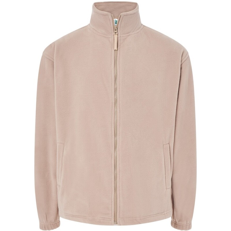 Veste polaire homme, fermeture grand zip, 2 poches zippées, 300 g/m²
