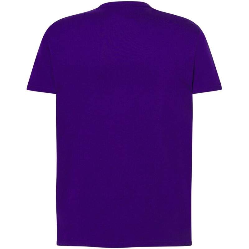Tee-shirt col rond coupe droite manches courtes en coton pré-rétréci, 155 g/m²